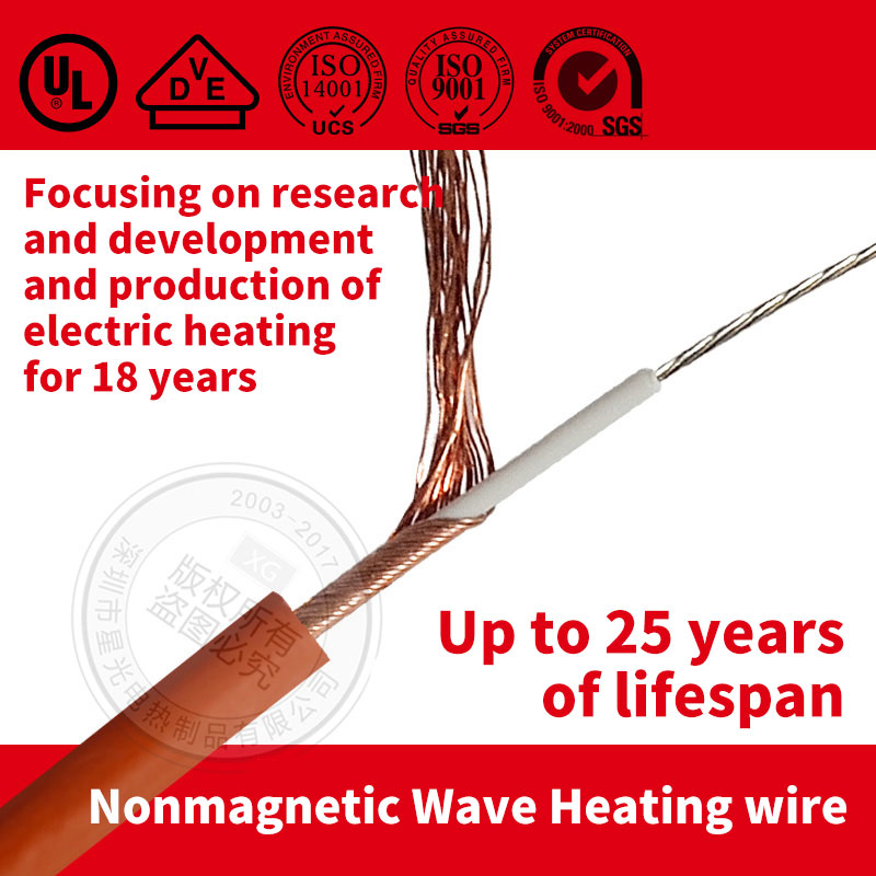 Mattress no-magnetic wave heating wire Mattress no-magnetic wave heating wire